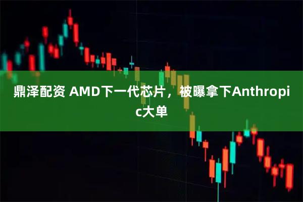 鼎泽配资 AMD下一代芯片，被曝拿下Anthropic大单