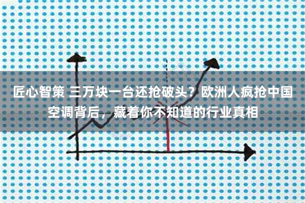 匠心智策 三万块一台还抢破头？欧洲人疯抢中国空调背后，藏着你不知道的行业真相